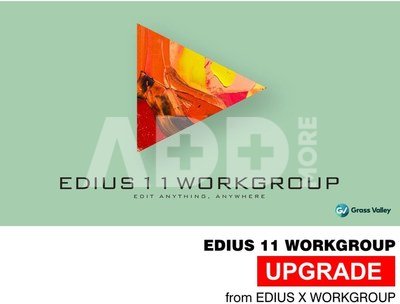 Grass Valley Grass Valley EDIUS 11 Workgroup Upgrade (from EDIUS X Workgroup)