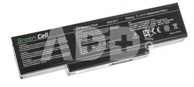 Green Cell Battery for Asus A32-K72 11,1V 6600mAh