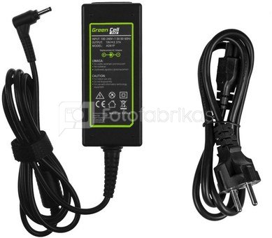 Green Cell Charger PRO 19V 2.37A 45W 3.0-1.1mm for Asus UX21E