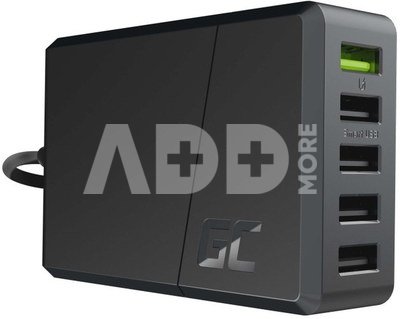 Green Cell Green Cell GC ChargeSource 5 5xUSB 52W charger with fast charging Ultra Charge and Smart Charge