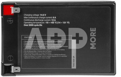 Green Cell LiFePO4 battery 12V 12,8V 12Ah