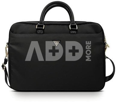 GUESS Notebook bag 16 inches GUCB15NTMLBK logo black