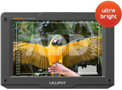 H7S 7" 4K HDMI/3G-SDI Ultra-Bright On-Camera Monitor