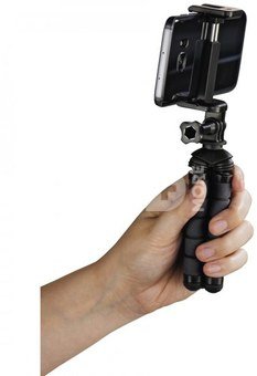 Hama Mini-tripod flex 2in1 14 cm black