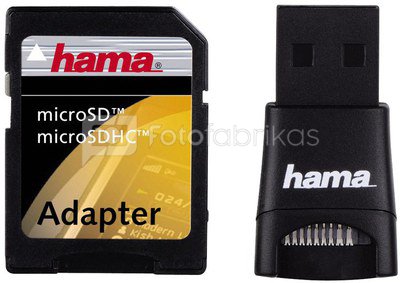 Hama USB 2.0 Adapter Set microSD 91047