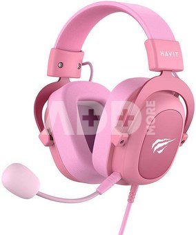 Havit H2002D gaming headphones (pink)