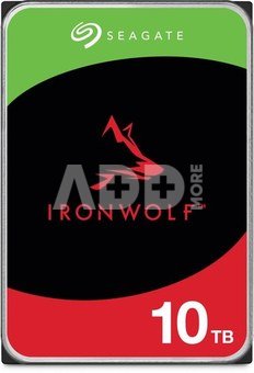 HDD|SEAGATE|IronWolf|10TB|SATA 3.0|256 MB|7200 rpm|3,5"|ST10000VN000