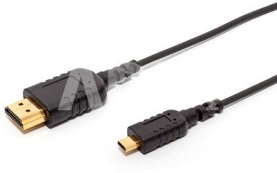 HDMI TO MICRO-HDMI ultra thin flexible 4K cable, 80cm