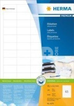 Herma Labels 38,1x21,2 100 Sheets DIN A4 6500 pcs. 4270
