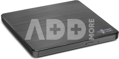 H.L Data Storage Ultra Slim Portable DVD-Writer GP60NB60 Interface USB 2.0, DVD&plusmn;R/RW, CD read speed 24 x, CD write speed 24 x, Black, Desktop/Notebook