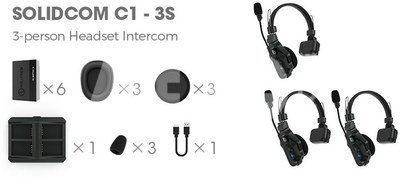 HOLLYLAND SOLIDCOM C1-3S (3X HEADSET)