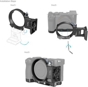 SmallRig Horizontal-to-Vertical Mount Plate Kit for Sony Alpha 7C II / Alpha 7CR 4570