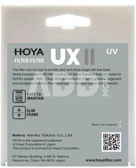 Hoya UX II UV Filter 58mm