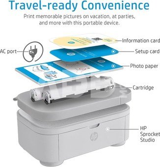 HP photo printer Sprocket Studio Plus