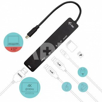 i-tec i-tec USB-C Travel Easy Dock 4K HDMI + Power De