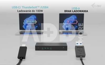 i-tec Universal 5x 4K/60Hz Display Docking Station + Power Delivery 100W