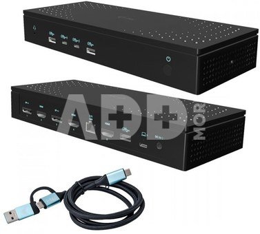 i-tec Universal 5x 4K/60Hz Display Docking Station + Power Delivery 100W