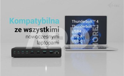 i-tec Universal Docking Station 6x 4K/60Hz Display PD 140W