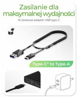 ICY BOX IB-2817MCL-C31 Housing Cloning M2 NVMe SSD