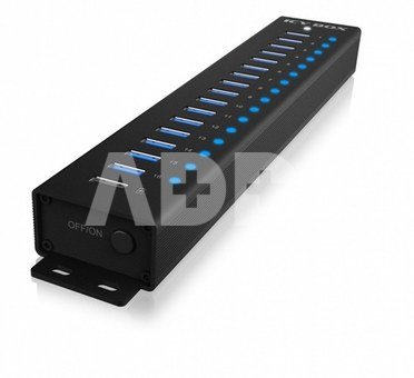 ICY BOX IB-HUB1717-U3 16+1 port USB Hub
