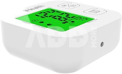 iHealth | Track | KN-550BT | White/Blue | Calculation of blood pressure (systolic and diastolic), Calculation of heart rate | 4 | Wireless Bluetooth connection | Automatic | Weight 438 g