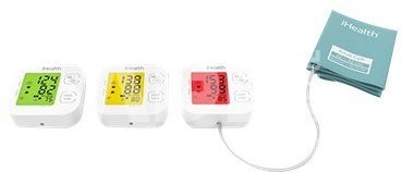 iHealth | Track | KN-550BT | White/Blue | Calculation of blood pressure (systolic and diastolic), Calculation of heart rate | 4 | Wireless Bluetooth connection | Automatic | Weight 438 g