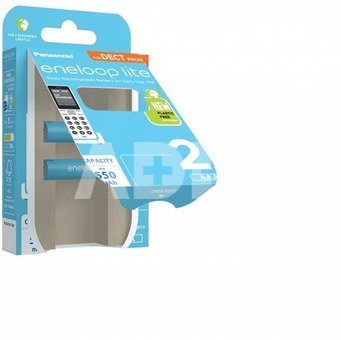 Įkraunamos baterijos Panasonic ENELOOP Lite BK-4LCCE/2DE, 550 mAh 3000 (2xAAA)