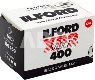 Ilford film XP2 Super 400/36 Football Edition