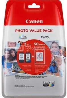 Canon PG-545 XL / CL-546 XL Photo Value Pack GP-501 50 Sh.