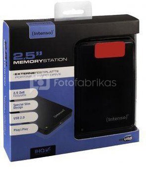 Intenso Memorystation 1TB 2,5 USB 2.0 black