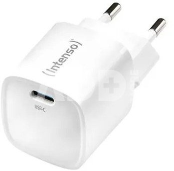 Intenso Power Adapter W30C&sup2; GaN Wei&szlig; 1x USB-C 30W