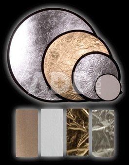 INTERFIT reflector 42" (107cm) Silver/Gold INT248
