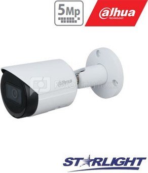 IP kamera cilindrinė 5MP STARLIGHT, IR iki 30m, 2.8mm 103°, WDR120dB, IP67, PoE , H.265