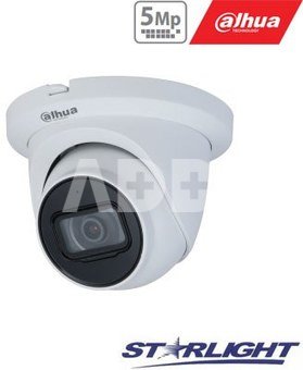 IP kamera kupolinė 5MP su IR iki 30m, 2.8mm 96°, WDR120dB, 3D-DNR, IP67, PoE , H.265, Mic