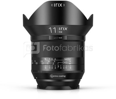 Irix Lens 11mm F4 Blackstone for Canon EF