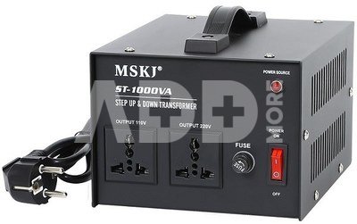 Voltage Transformer 110VAC-220VAC/ 220VAC-110VAC, 1000VA