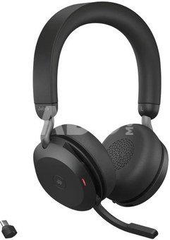 Jabra Headset Evolve2 75 Link380c MS Stereo black