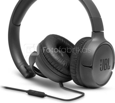 Наушники + микрофон JBL Tune 500, черные