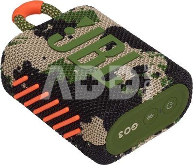 JBL wireless speaker Go 3 BT, camo