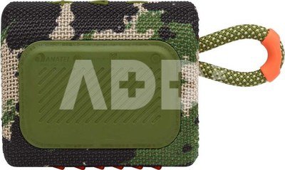 JBL wireless speaker Go 3 BT, camo