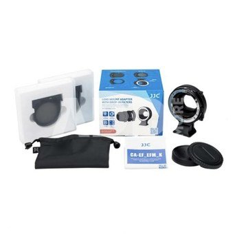 JJC CA EF_EFM_K Drop in Filter Mount Adapter (inclusief filters!)