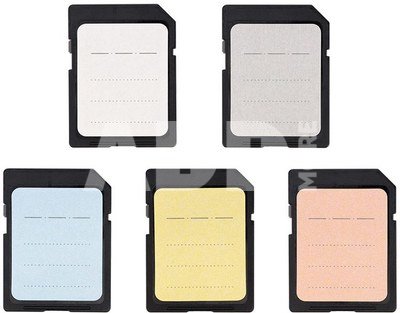 JJC SDSL 120 Memory Card Label Stickers