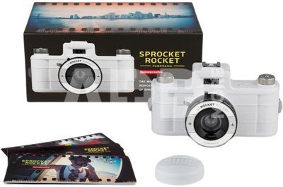 Lomography Sprocket Rocket Camera - Coconut White