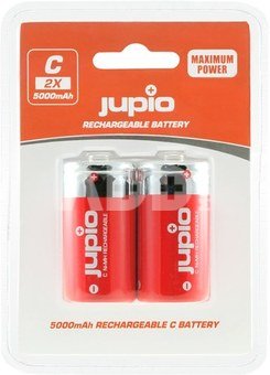 Jupio akumulatori C ar 5000mAh ietilpību 2gab.
