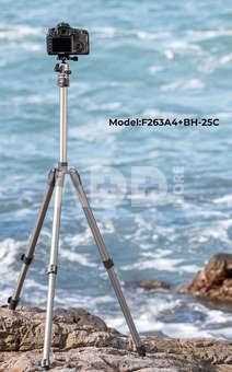 K&F 66 "/168cm Camera Tripod,Lightweight and Compact Aluminum Super Portable DSLR Tripod