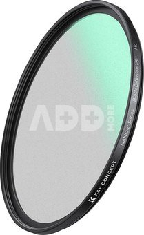 K&F 77MM C Series Black Mist Filter 1/8, Ultra-thin multilayer Green Coating