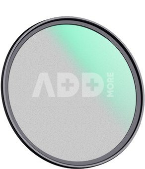 K&F 77MM C Series Black Mist Filter 1/8, Ultra-thin multilayer Green Coating