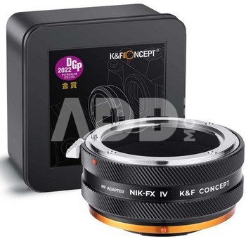 K&F Concept 2022 New Design High Precision Lens Adapter Mount, NIK-FX IV PRO