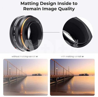 K&F Concept 2022 New Design High Precision Lens Adapter Mount, NIK-FX IV PRO