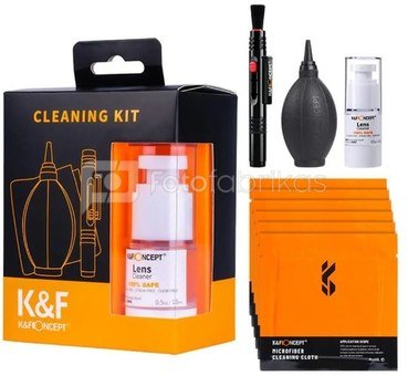 K&F Concept 4-In-1 Camera Lens Cleaning Kit for DSLR Camera